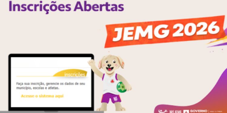 Governo de Minas abre inscrições do Jemg 2026 para municípios mineiros