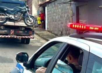 Polícia Militar apreende moto adulterada em Conceição da Aparecida