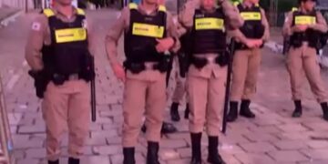 VÍDEO | Primeira noite de Carnaval em Carmo do Rio Claro é marcada por tranquilidade e reforço policial