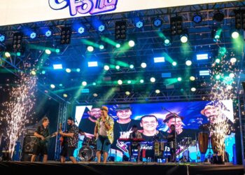 Programação da segunda animou o Carmo Folia 2026