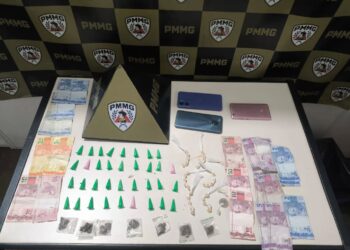 Operação da PM apreende drogas e quatro menores em Campos Gerais (MG)