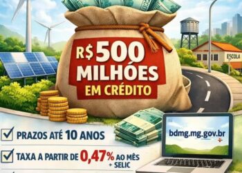 Prefeituras mineiras terão R$ 500 milhões no Edital BDMG Municípios 2026 para financiar infraestrutura e sustentabilidade 