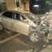 Comerciante fica ferido após colidir carro contra caminhão estacionado em Carmo do Rio Claro (MG)