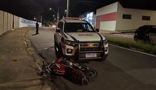 Jovem de 18 anos é preso após fuga em motocicleta em Guaxupé (MG)