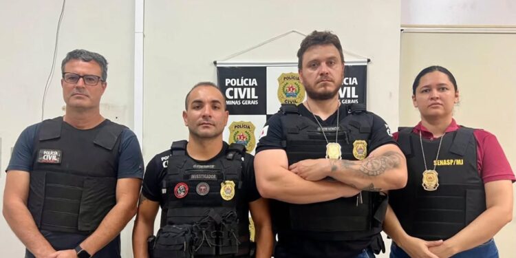 Polícia Civil cumpre mandado e prende jovem condenado por roubo em Machado (MG)