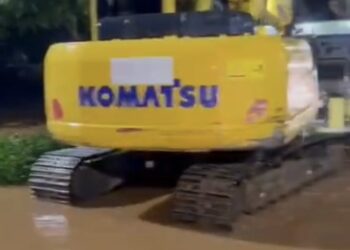 ATUALIZAÇÃO: Chuva causa estragos em Conceição da Aparecida; prefeito e máquina ajudam a população