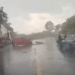 Colisão na rodovia entre Guaxupé e Muzambinho complica trânsito durante chuva