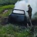Incêndio destrói veículo no bairro rural Guaipava em Paraguaçu (MG)