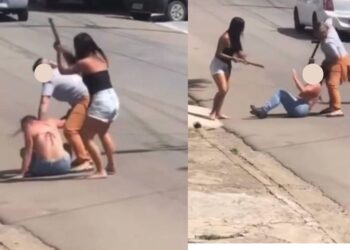 VÍDEO: Mulher é agredida com bastões durante briga no Sul de Minas