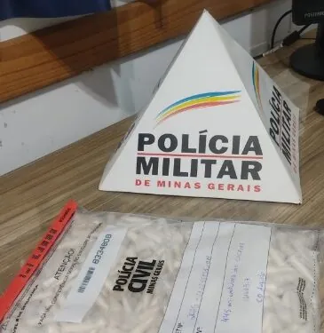 Grande apreensão de cocaína é registrada pela PM no bairro Aparecida, em Alfenas