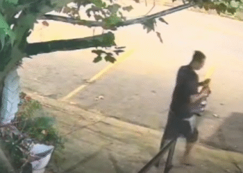 VÍDEO: Homem furta imagem de Nossa Senhora