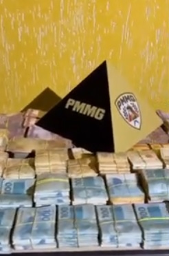 PM Rodoviária apreende mais de R$ 350 mil em dinheiro vivo e prende dois homens