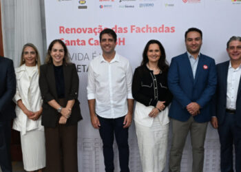 FIEMG participa de apresentação da restauração da fachada da Santa Casa BH e anuncia novos investimentos para a instituição 