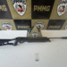 Polícia Militar prende foragido e arma de fogo em Conceição da Aparecida