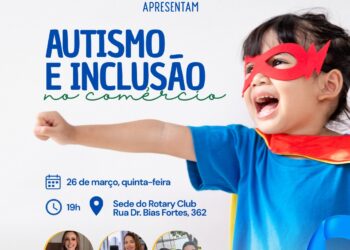 Rotary promove palestra sobre inclusão de pessoas com autismo no comércio em Carmo do Rio Claro (MG)