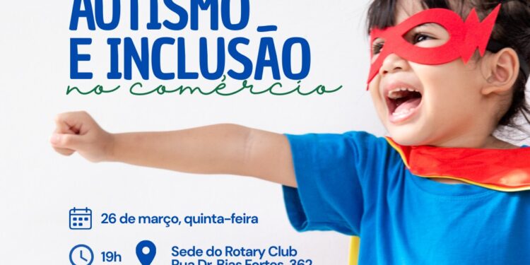 Rotary promove palestra sobre inclusão de pessoas com autismo no comércio em Carmo do Rio Claro (MG)