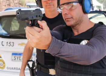 Guarda Municipal de Alfenas passa por treinamento obrigatório para reforçar segurança