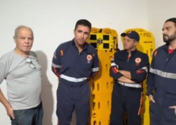VÍDEO: Paciente que sobreviveu a duas paradas cardíacas visita equipe do SAMU em Alfenas