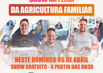 Feira de Agricultura Familiar terá show gratuito em Carmo do Rio Claro neste domingo