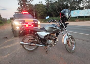 Homem é preso com motocicleta adulterada na BR-146, em Muzambinho
