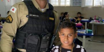 Polícia Militar fortalece laços com a comunidade escolar em Conceição da Aparecida (MG)
