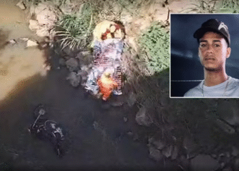 Jovem de 17 anos morre após cair de motocicleta em córrego