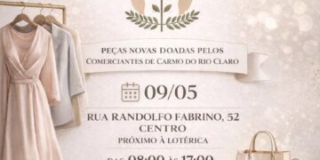 APAE de Carmo do Rio Claro promoverá 2º Bazar Solidário com peças doadas por comerciantes