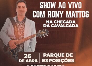 30ª Cavalgada do Pau do Óleo terá show de Rony Mattos neste domingo em Carmo do Rio Claro