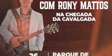 30ª Cavalgada do Pau do Óleo terá show de Rony Mattos neste domingo em Carmo do Rio Claro