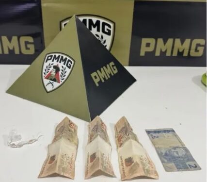 Suspeito é detido com drogas durante operação policial em Conceição da Aparecida (MG)