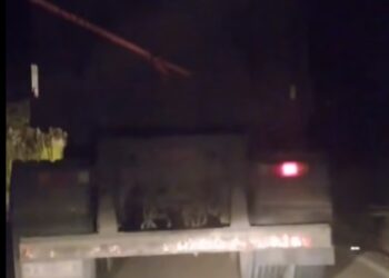 VÍDEO | Mesmo interditada, Ponte Torta na BR-265 em Carmo segue sendo utilizada por caminhoneiros durante a noite e madrugada
