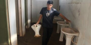 Prefeitura dá início a reforma dos sanitários do Parque de Exposições em Carmo do Rio Claro (MG)