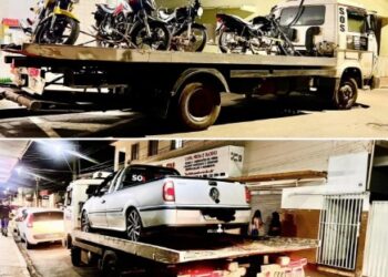 PM intensifica fiscalização e remove veículos irregulares em Alterosa e Cavacos (MG)