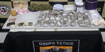 VÍDEO | Operação na MG-050 em Passos resulta na prisão de três suspeitos e apreensão de grande quantidade de drogas