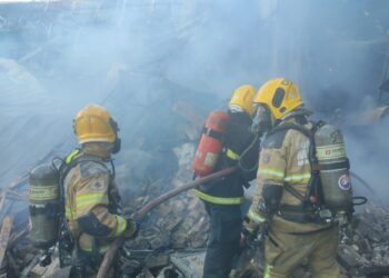 VÍDEO: Incêndio de grandes proporções atinge supermercado no Sul de Minas