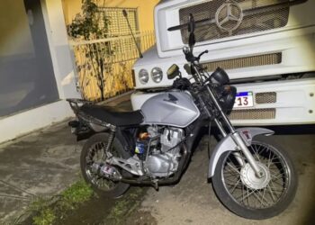 Motocicleta com sinais de adulteração é apreendida pela Guarda Civil Municipal e removida ao pátio