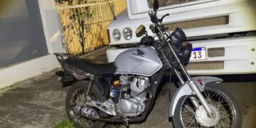 Motocicleta com sinais de adulteração é apreendida pela Guarda Civil Municipal e removida ao pátio