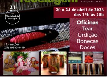 Semana da Tecelagem valoriza cultura e tradição artesanal em Carmo do Rio Claro (MG)