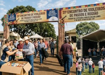 21º Encontro de Violeiros beneficente celebra a música sertaneja raiz em Passos