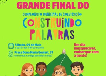 Escolas municipais definem últimos finalistas do Construindo Palavras; grande decisão será neste sábado em Carmo do Rio Claro