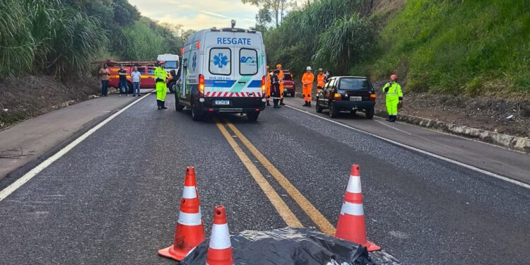 URGENTE: Homem morre atropelado em rodovia do Sul de Minas