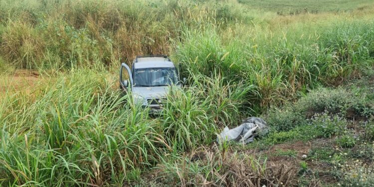 Motorista fica ferido após acidente na MG-449