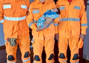 Bombeiros ajudam em parto de emergência e acompanham nascimento de bebê no Sul de Minas