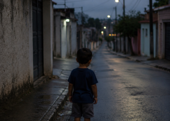Menino de 2 anos é achado sozinho na rua às 5h30 da manhã