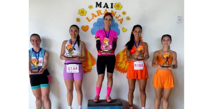 MAIS UM PÓDIO: Atleta carmelitana vence corrida promovida pela Prefeitura de Capitólio