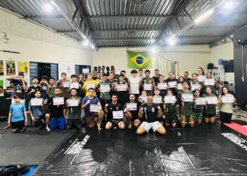 FOTOS: DG Team realiza graduação de muay thai em Carmo do Rio Claro