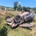 Acidente na BR-265 deixa um morto e três feridos após colisão durante ultrapassagem