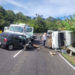 Colisão entre van e carro deixa dois feridos na MGC-491