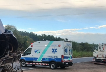 Motorista de Areado fica ferido em acidente na MGC-491