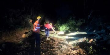 Temporal com granizo mobiliza bombeiros e deixa desalojados em Boa Esperança
